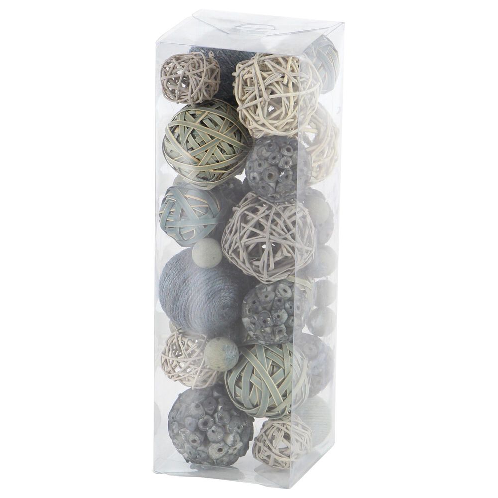 Maple and Jade Coastal Orbs and Vase Filler in Multicolor &#40;Set of 3&#41;, , large