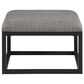 Steve Silver Furniture Yukon Rectangular Nesting Coffee Table with 2 Stools in Walnut and Black, , large