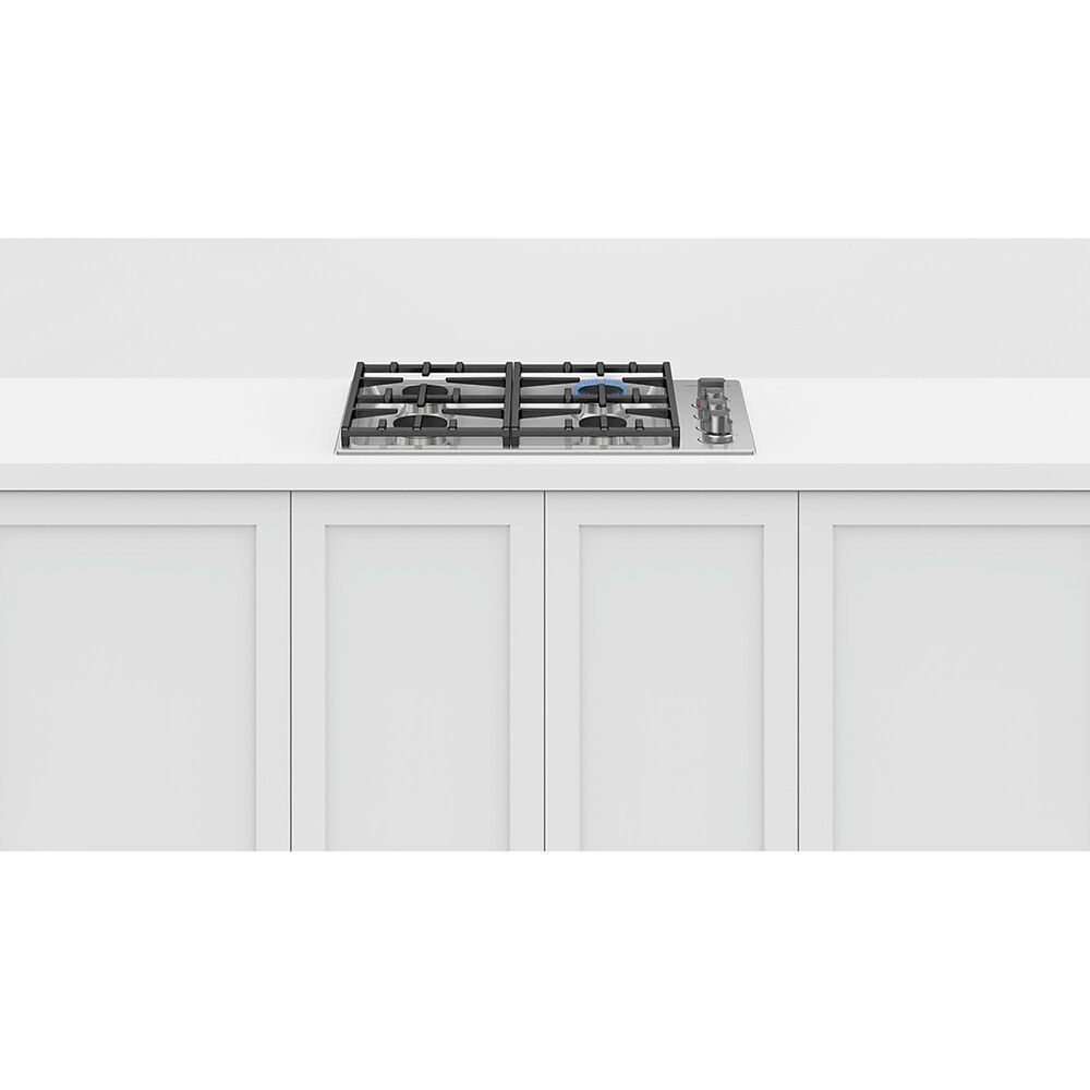 Fisher &amp; Paykel 30" Series 7 Professional Natural Gas Cooktop in Stainless Steel, , large