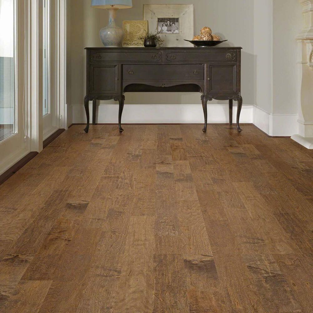 Shaw Yukon Buckskin Maple Hand Scraped Hardwood, , large