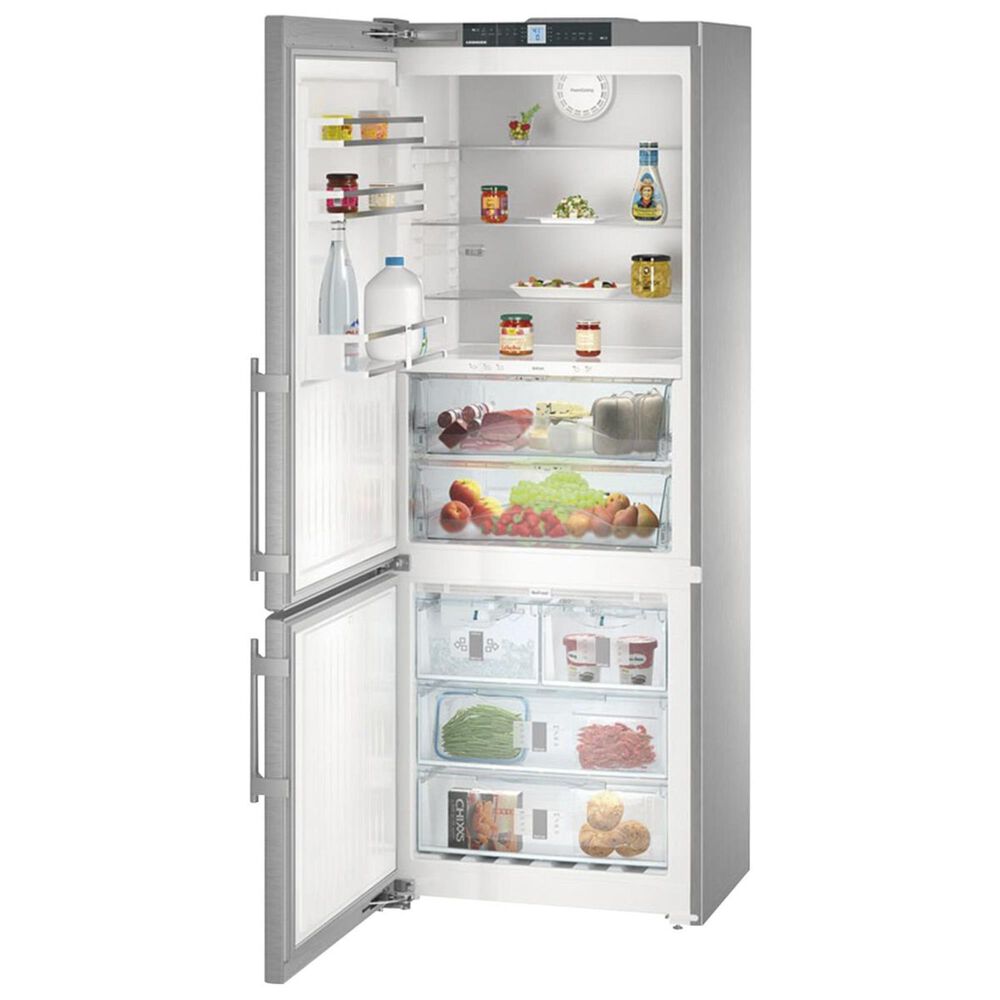 Liebherr 30" Bottom-Freezer Refrigerator in Stainless Steel, , large