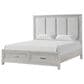 New Heritage Design Fiona Queen King Storage Bed in Mist Gray, , large