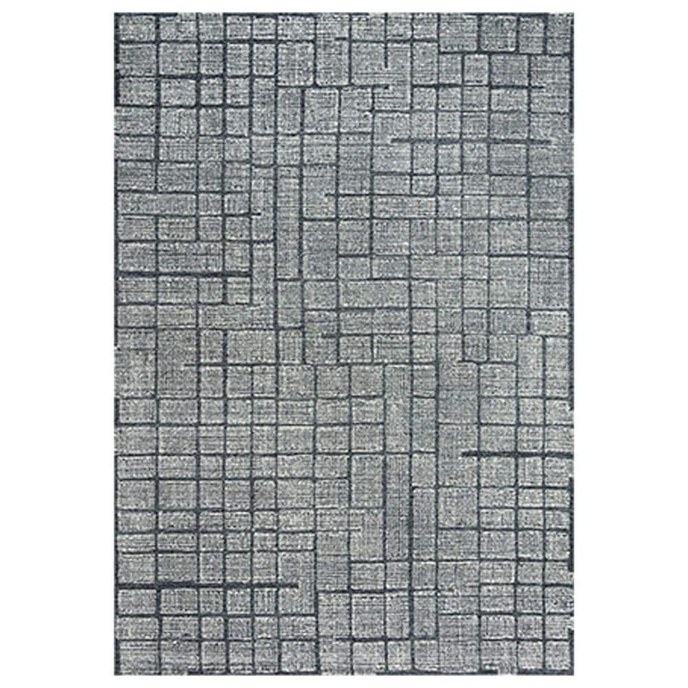 RIZZY Taylor TAY875 5" x 7"6" Charcoal Area Rug, , large