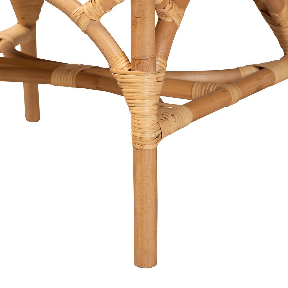 Baxton Studio Delta Arm Chair in Natural, , large