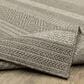 Oriental Weavers Caicos CA06A 6"7" x 9"2" Grey Area Rug, , large