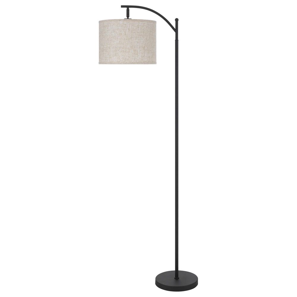 Cal Lighting Graydon Fishing Rod Floor Lamp in Black, , large