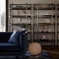 Hooker Furniture Grayson 5-Shelf Etagere in Black and Gold, , large