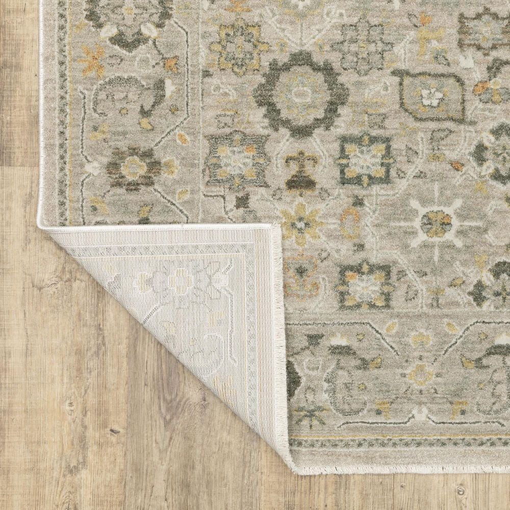 Oriental Weavers Keaton Beige and Blue 2'3" x 7'6" Runner, , large