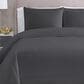 Pem America Christian Siriano New York 2-Piece Twin Duvet Set in Dark Grey, , large