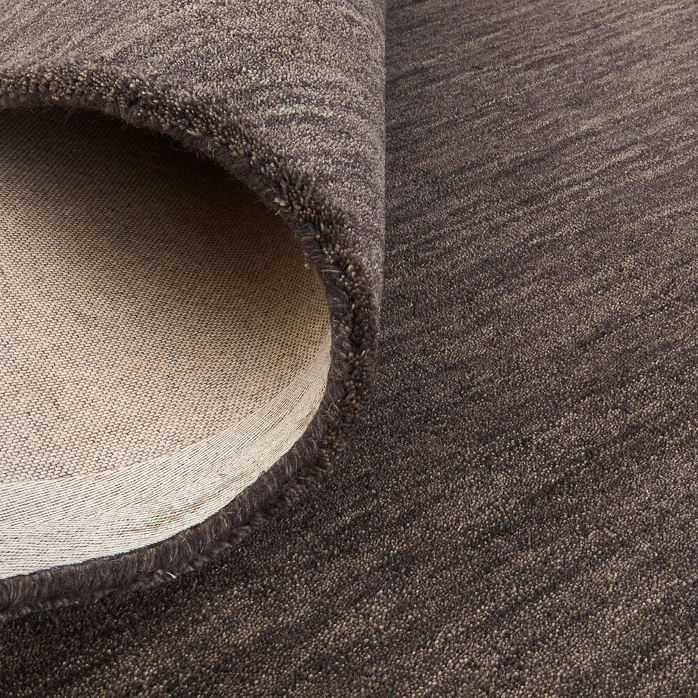 Feizy Luna 2&#39;6&quot; x 8&#39; Charcoal Area Rug, , large