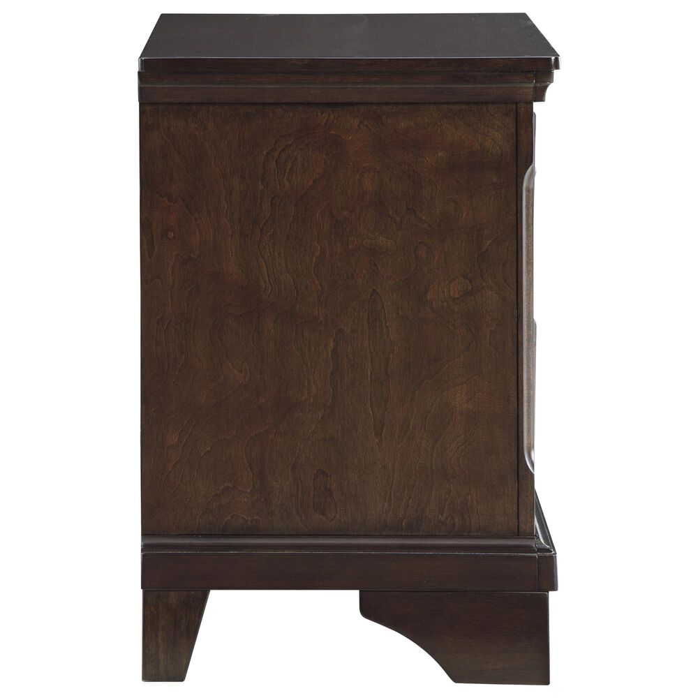 Ashley Trellington 4-Piece King Bedroom Set in Warm Brown Cherry, , large