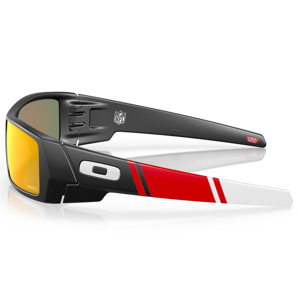 Oakley Kansas City Chiefs Gascan Sunglasses with Prizm Ruby Lenses in