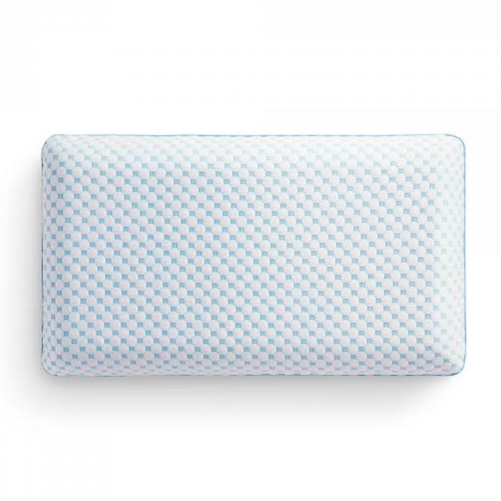 Malouf Weekender Gel Memory Foam with Reversible Cooling Cover Queen Pillow, , large