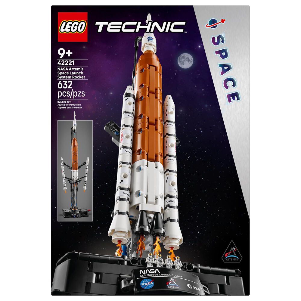 LEGO Technic Nasa Artemis Space Launch System Rocket Building Set, , large