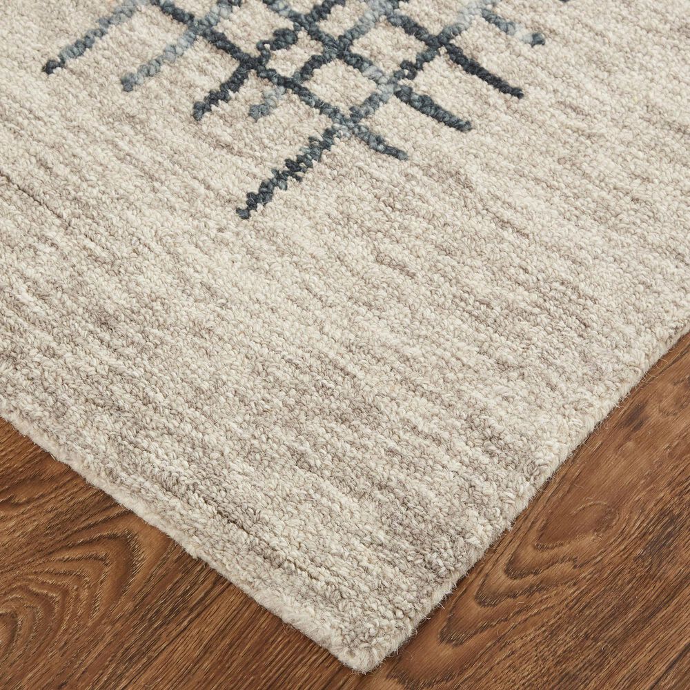 Feizy Maddox 10&#39; x 14&#39; Gray and Charcoal Area Rug, , large