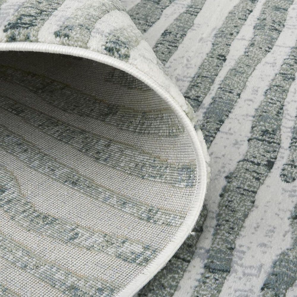 Feizy Atwell 2&#39;8&quot; x 10&#39; Gray Runner, , large