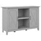 Bush Key West 2-Door Accent Cabinet in Cape Cod Gray, , large