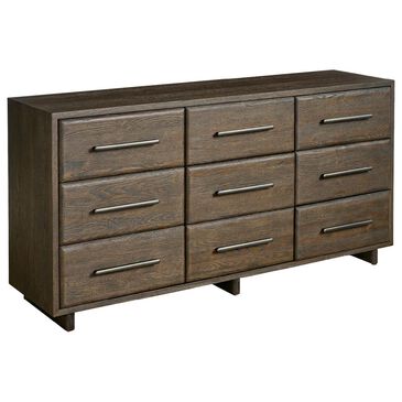 Furniture Worldwide Modern 9 Drawer Dresser Only in Sable, , large