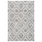 Safavieh Martha Stewart Lucia Shag MSR0781H 4" x 6" Dark Grey and Light Grey Area Rug, , large