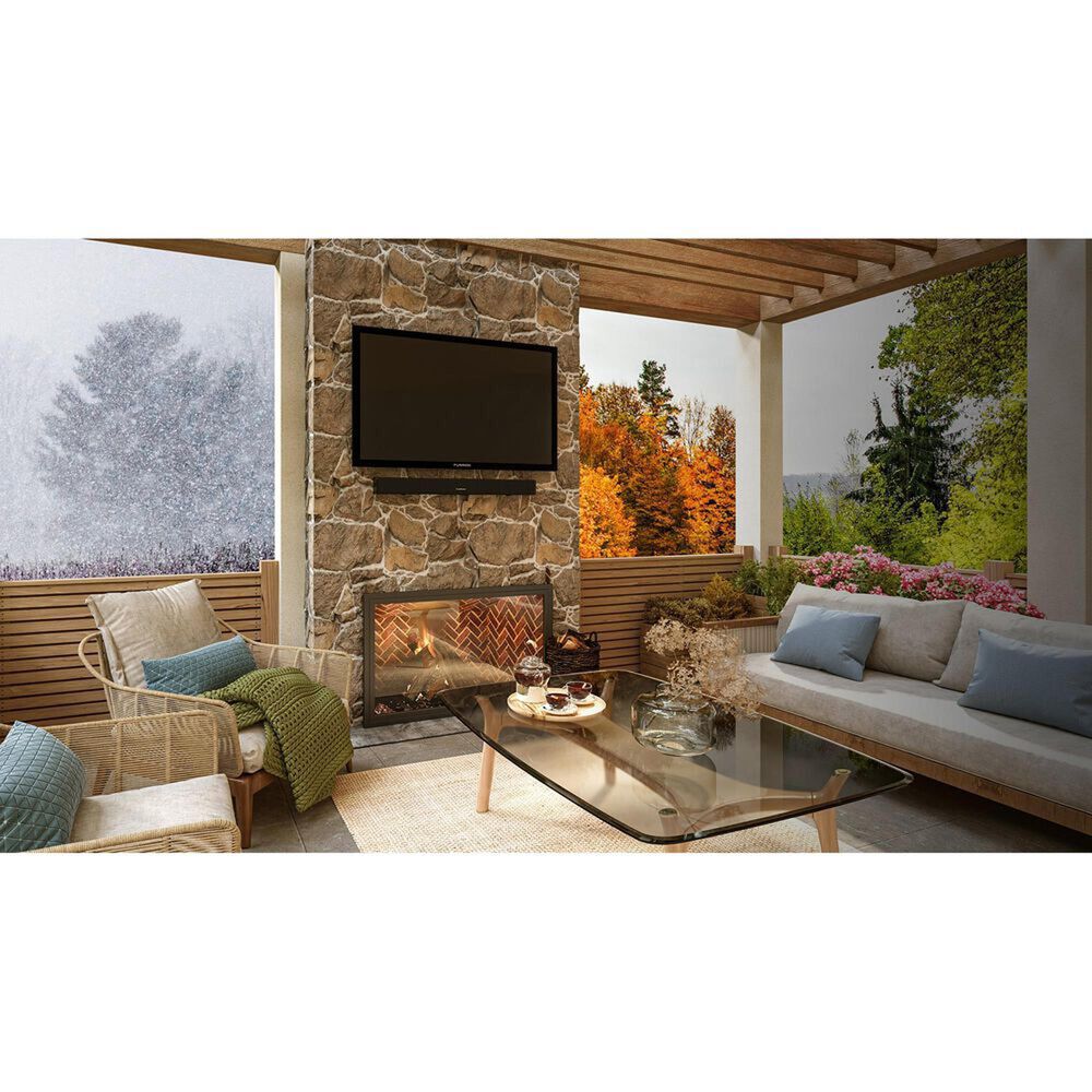 Furrion Aurora 55" Class Full Shade 4K UHD LED - Outdoor Smart TV with 70W 2.1 Soundbar in Black, , large