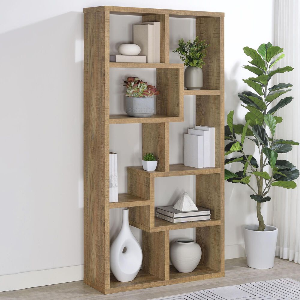 Pacific Landing Theo Bookshelf in Mango, , large