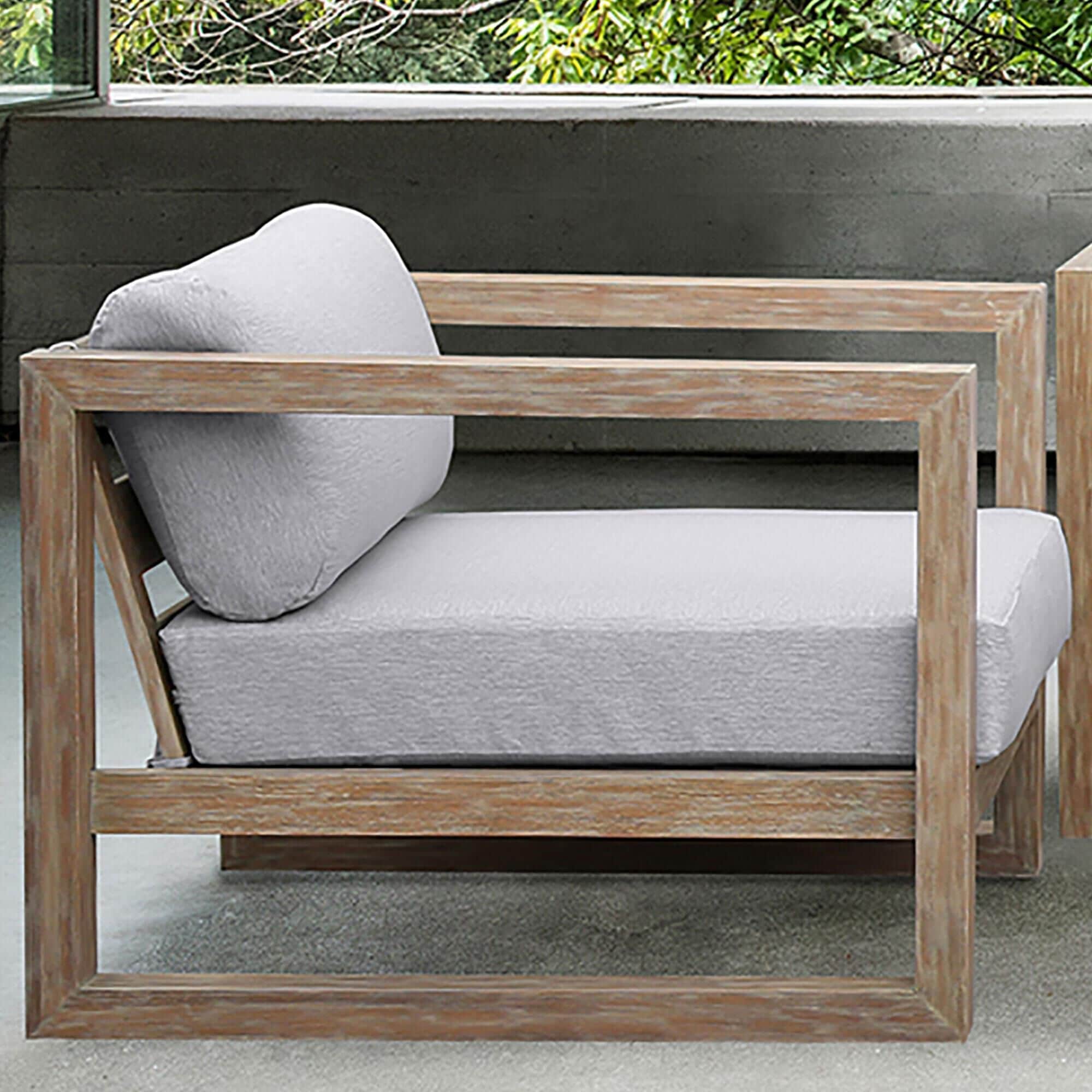 Blue River Paradise Patio Lounge Chair in Gray and Light