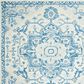 Safavieh Micro-Loop 2"3" x 11" Ivory and Blue Runner, , large