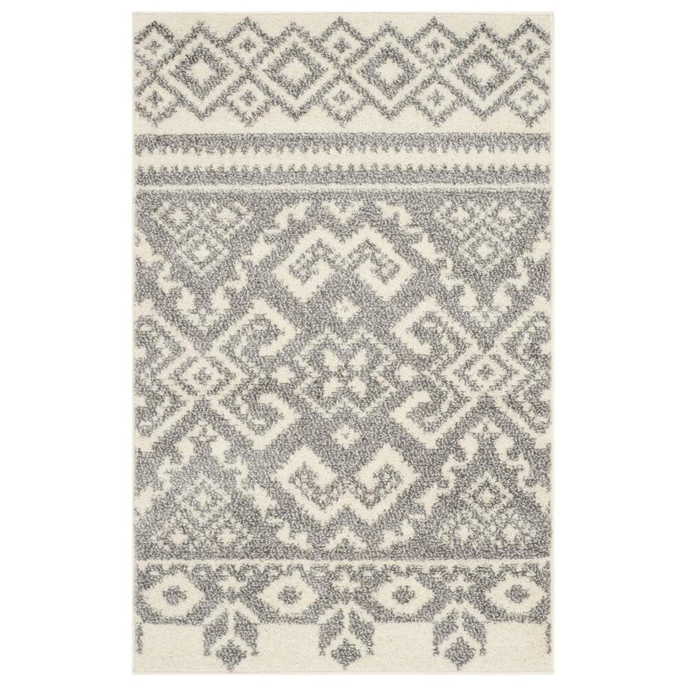 Safavieh Adirondack ADR107B-24 2"6" x 4" Ivory/Silver Area Rug, , large