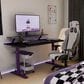 Arozzi Arena Medium Gaming Desk in Purple, , large