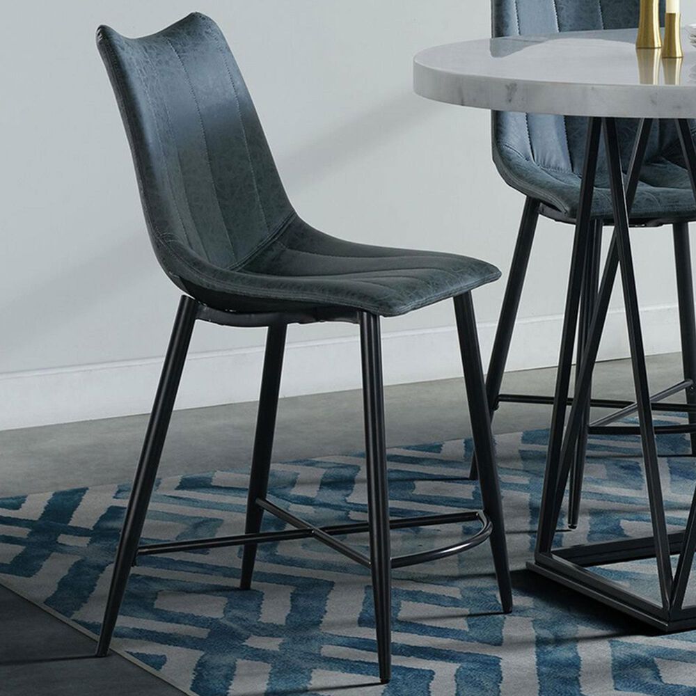 Mayberry Hill Riko 26&quot; Counter Dining Chair Only in Grey, , large