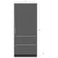 Sub Zero Designer 19.6 Cu. Ft. Over and Under Refrigerator with Right Hinge in Panel Ready, , large