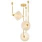 Troy Lighting Solara 3-Light Chandelier in Vintage Polished Brass, , large