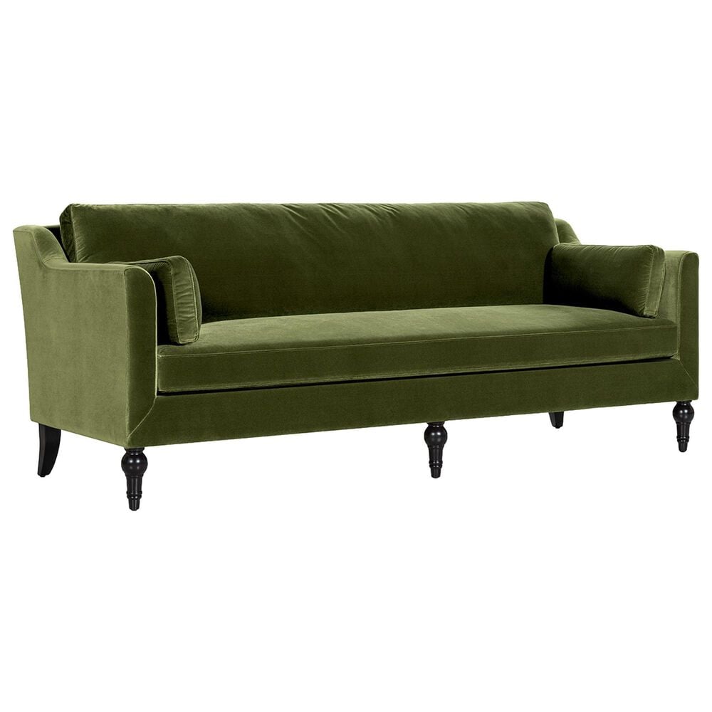 Jennifer Taylor Home Josephine 84.5" Upholstered Modern Sofa in Olive Green Velvet, , large