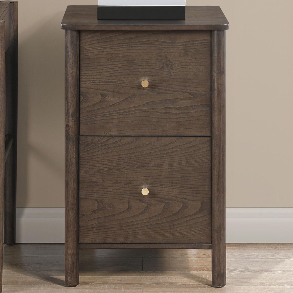 Valor Living Wembley 2-Drawer Vertical File in Burnt Ash, , large