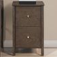 Valor Living Wembley 2-Drawer Vertical File in Burnt Ash, , large