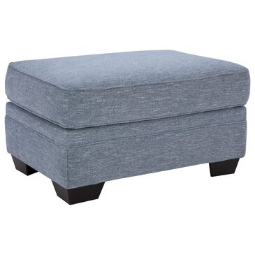 Ashley Carissa Manor Ottoman in Denim, , large
