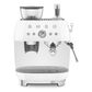 SMEG 81 Oz Espresso Coffee Machine with Grinder in White, , large