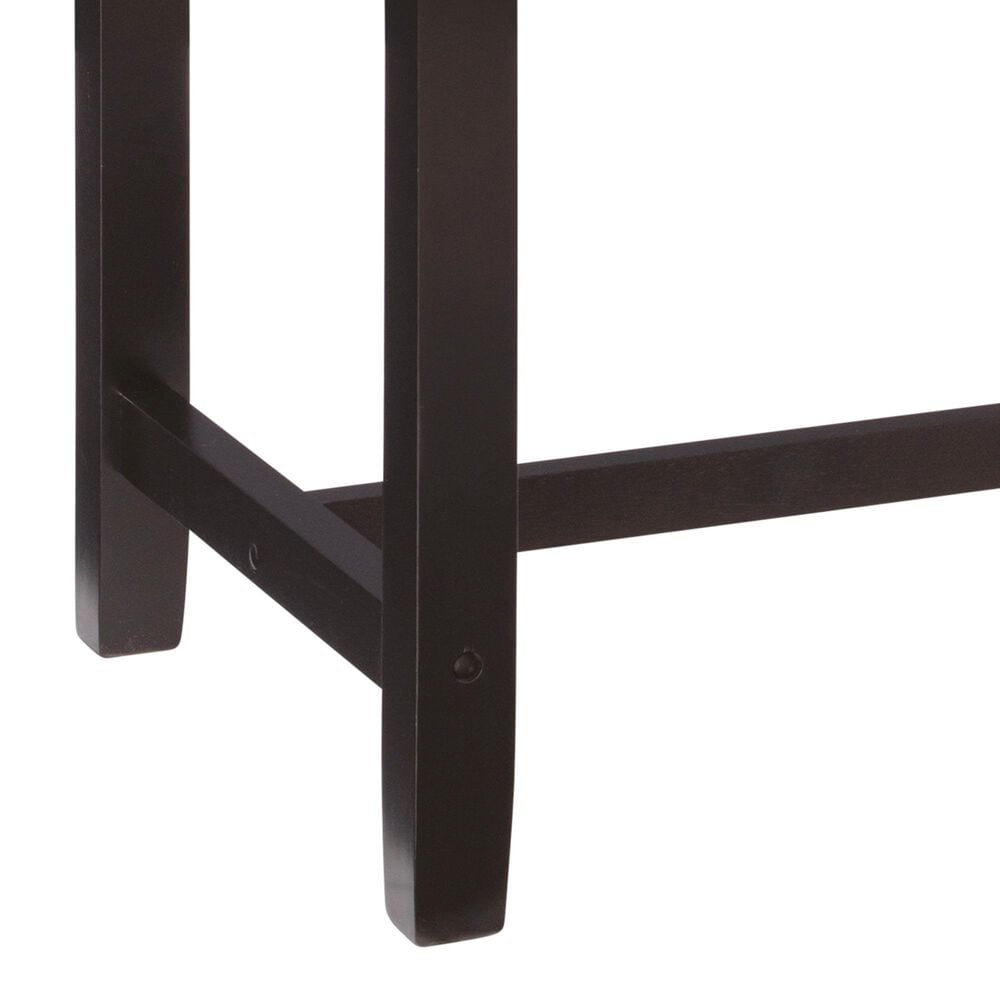 Linon Home Decor Claridge Counter Height Pub Table in Jet-Black - Table Only, , large