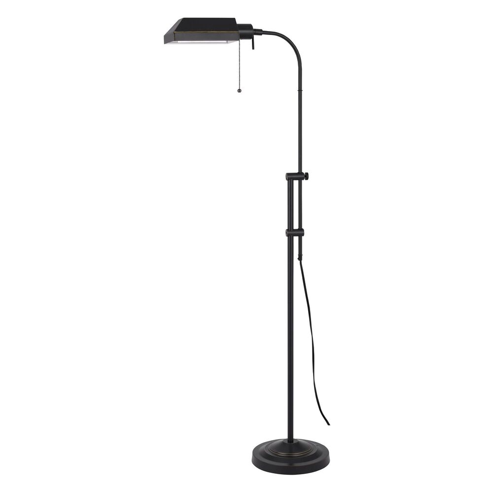 Cal Lighting Universal Collection Adjustable Pole Metal Floor Lamp in Dark Bronze, , large