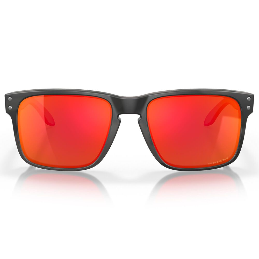 Oakley Men&#39;s Sunglasses with Prizm Ruby Lenses in Black Camo, , large
