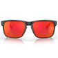 Oakley Men"s Sunglasses with Prizm Ruby Lenses in Black Camo, , large