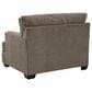 Ashley Stonemeade Chair and a Half with Ottoman in Nutmeg, , large