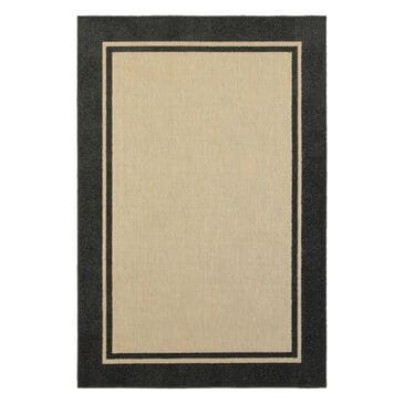Oriental Weavers Cayman 5594K 5"3" x 7"6" Sand/Charcoal Area Rug, , large