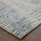 Feizy Brighton 8" Round Light Blue and Ivory Area Rug, , large