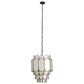Creative Coop Gatsby 4-Tier Chandelier in Black, , large