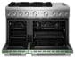 KitchenAid 48" Dual Fuel Freestanding Range with Griddle in Cardamom, , large