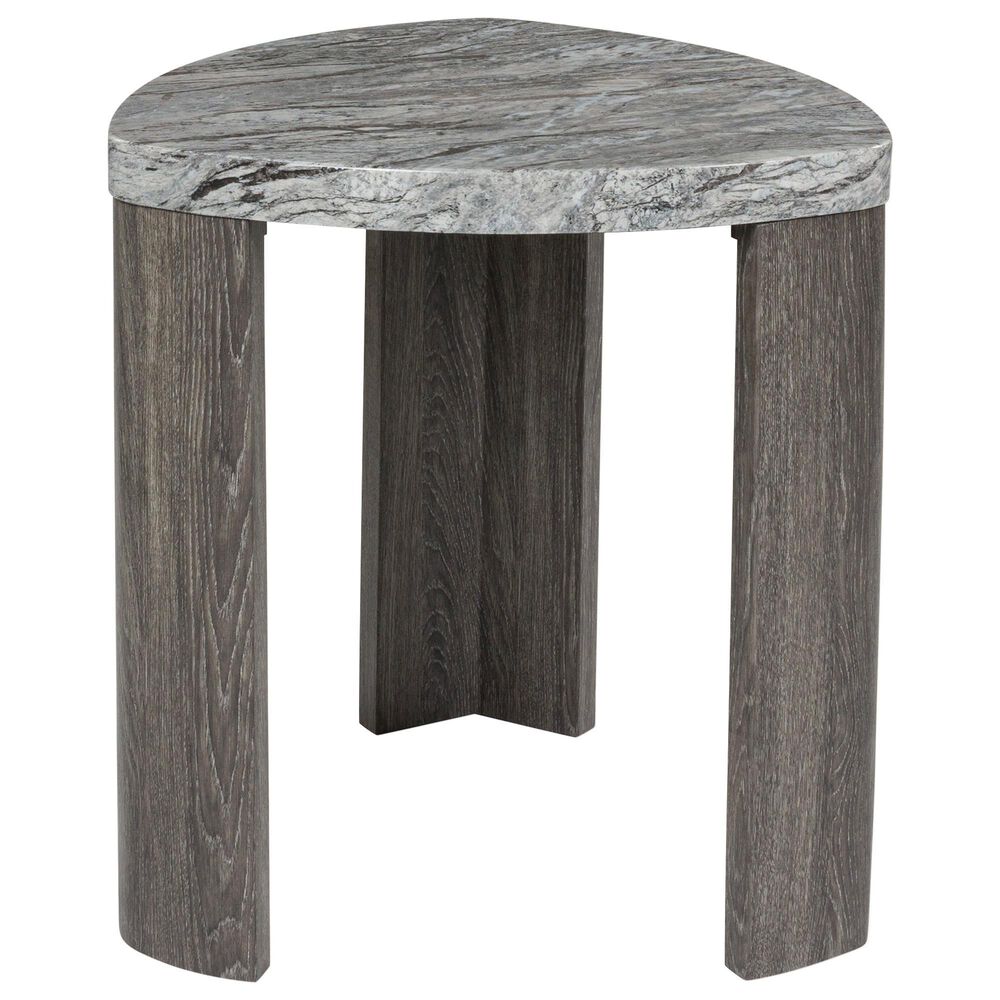 Ashley Surmour End Table in Gray and Brown, , large