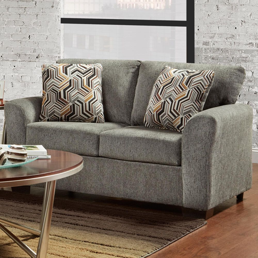 Arapahoe Home Allure Loveseat in Grey, , large