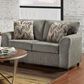 Arapahoe Home Allure Loveseat in Grey, , large