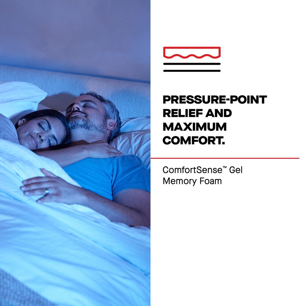 Sealy Wilkins Medium Hybrid Full Mattress with Low Profile Box Spring, , large